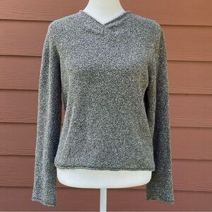 Columbia Green Charcoal Pullover Sweater - Size Medium